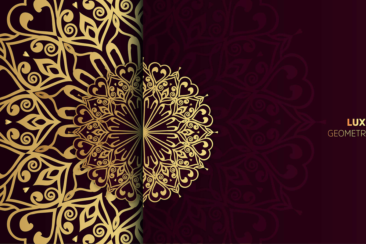 560+ Mandala Design Mega Collection, a Decorative Illustration by NJ Himel (Photo 43 of 289)