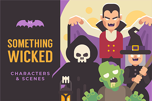 Halloween characters & scenes