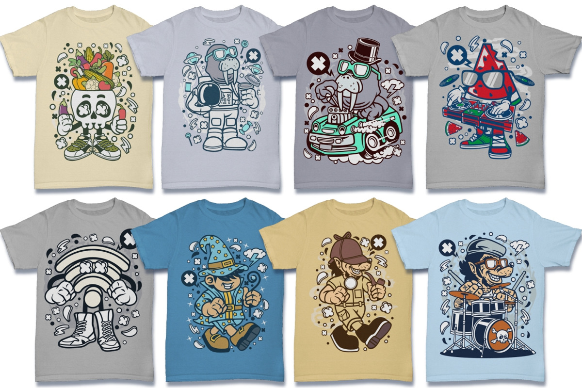Cartoon Vector 6 Design Bundle, an Illustration by roach_graphic (Photo 28 of 29)