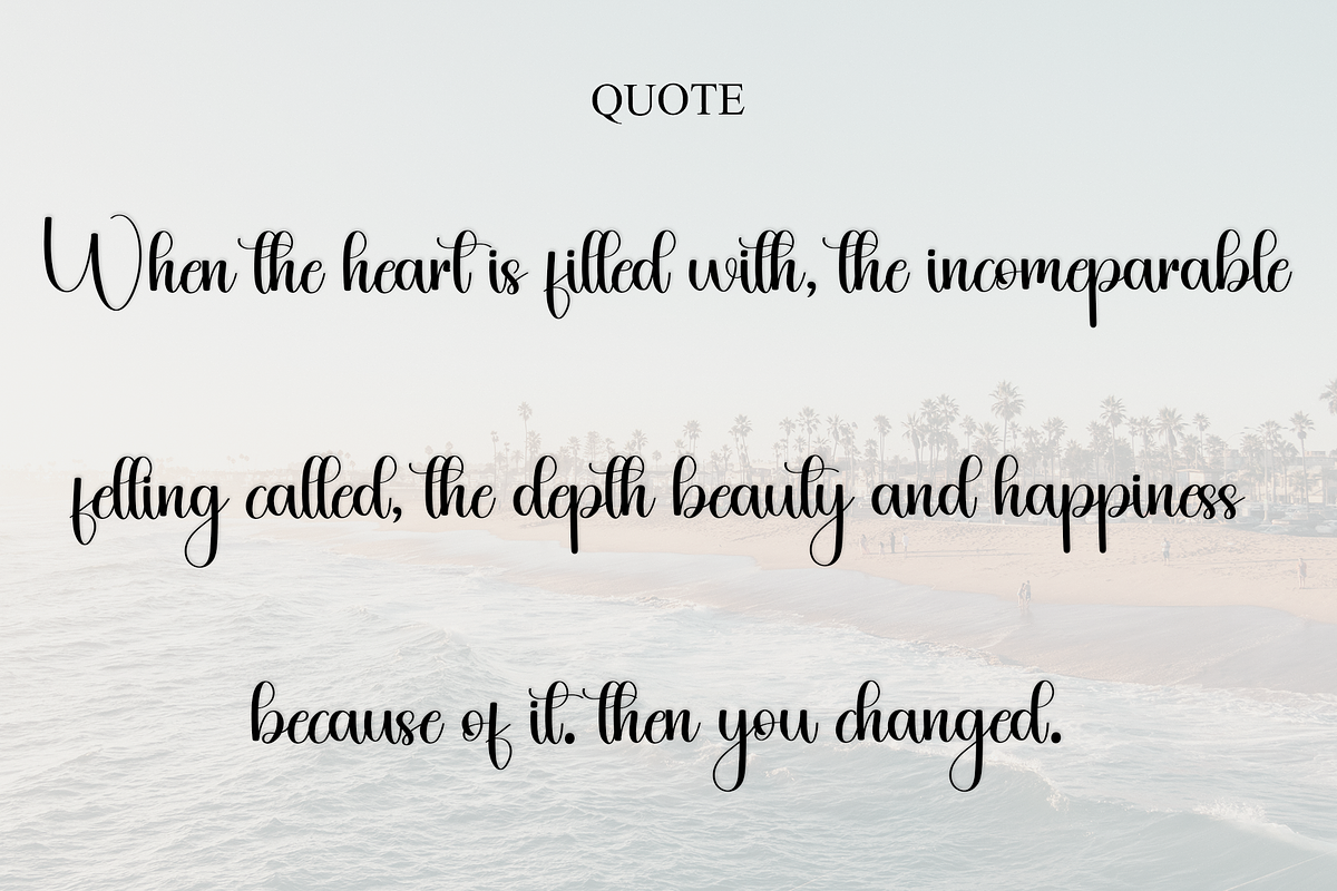 Ballpoint, a Handwritten Font by FreshTypeINK (Photo 7 of 8)