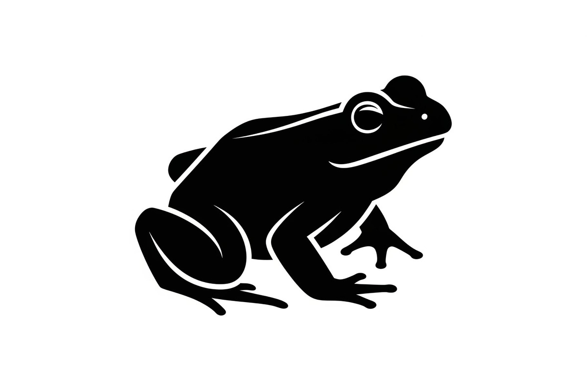 Frog Silhouette Vector Bundle, an Illustration by jahid234 (Photo 33 of 46)