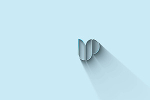 Minimal Shadow Logo Text (MoGRT), a Templates & Theme by Josep Motion