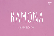 Ramona | A Handwritten Font