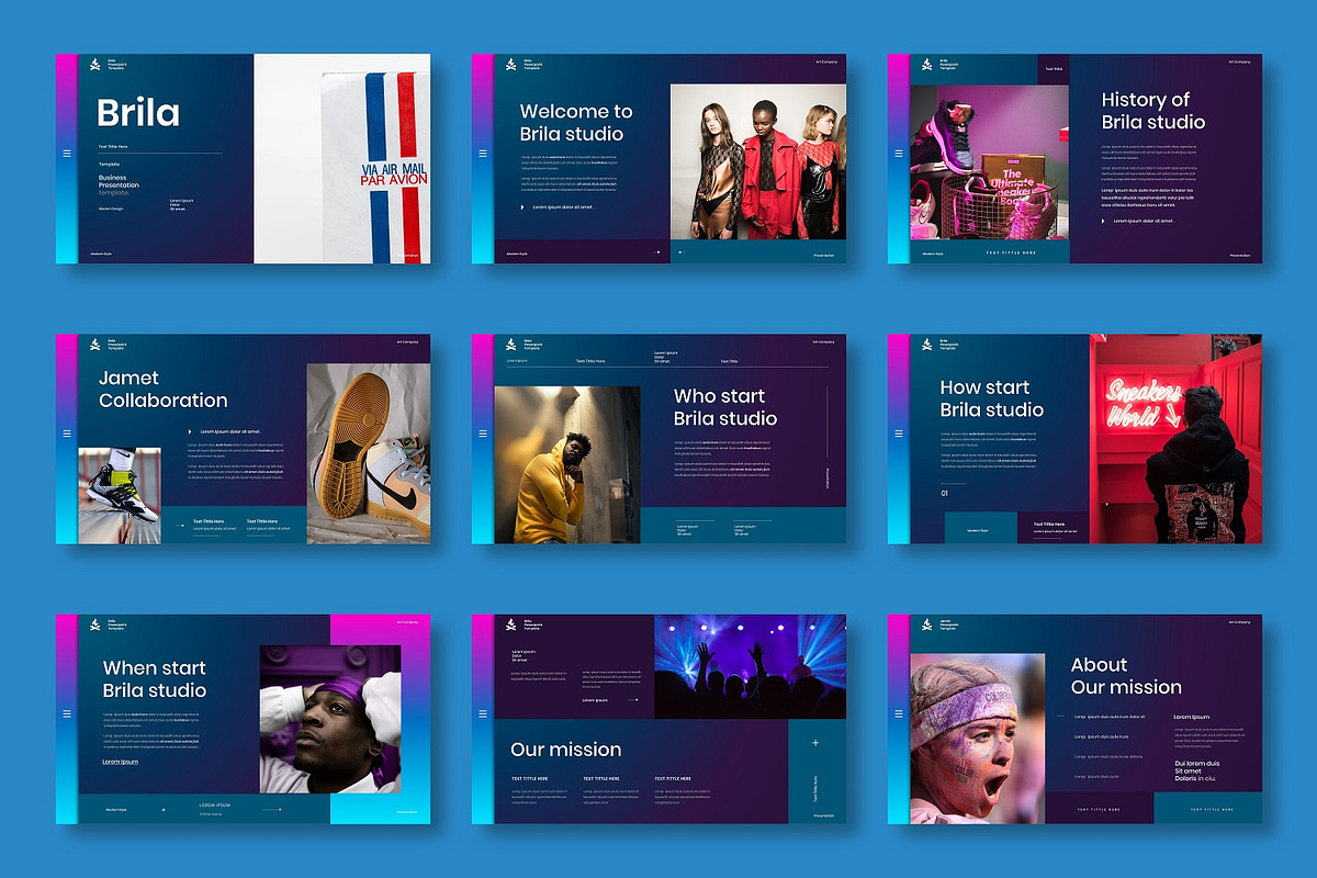 Brila - Business Google Slide, a Presentation Template by Dens Creative Studio (Photo 2 of 6)