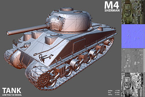 Sherman M4 Tank