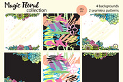 Floral collection. Hand drawn set., an Illustration by antuanetto (Thumbnail 5 of 7)