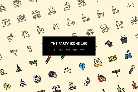 The Party Icons 100