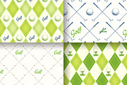 Golf Sketch Illustrations, a Background Graphic by Mona Monash (Thumbnail 4 of 9)