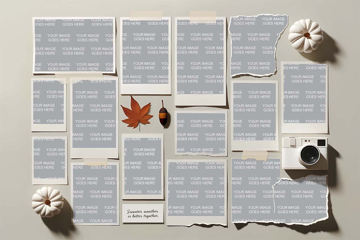 Autumn Fall Photo Collage Template, a Card Template by BrandPacks (Photo 2 of 3)