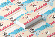 Pet Appointment Business Card, a Business Card Template by Graphic Origin (Thumbnail 1 of 3)