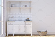 Interior Mockup, Laundry Mockup, a Product Mockup by Designed By Gorovaya (Thumbnail 4 of 7)