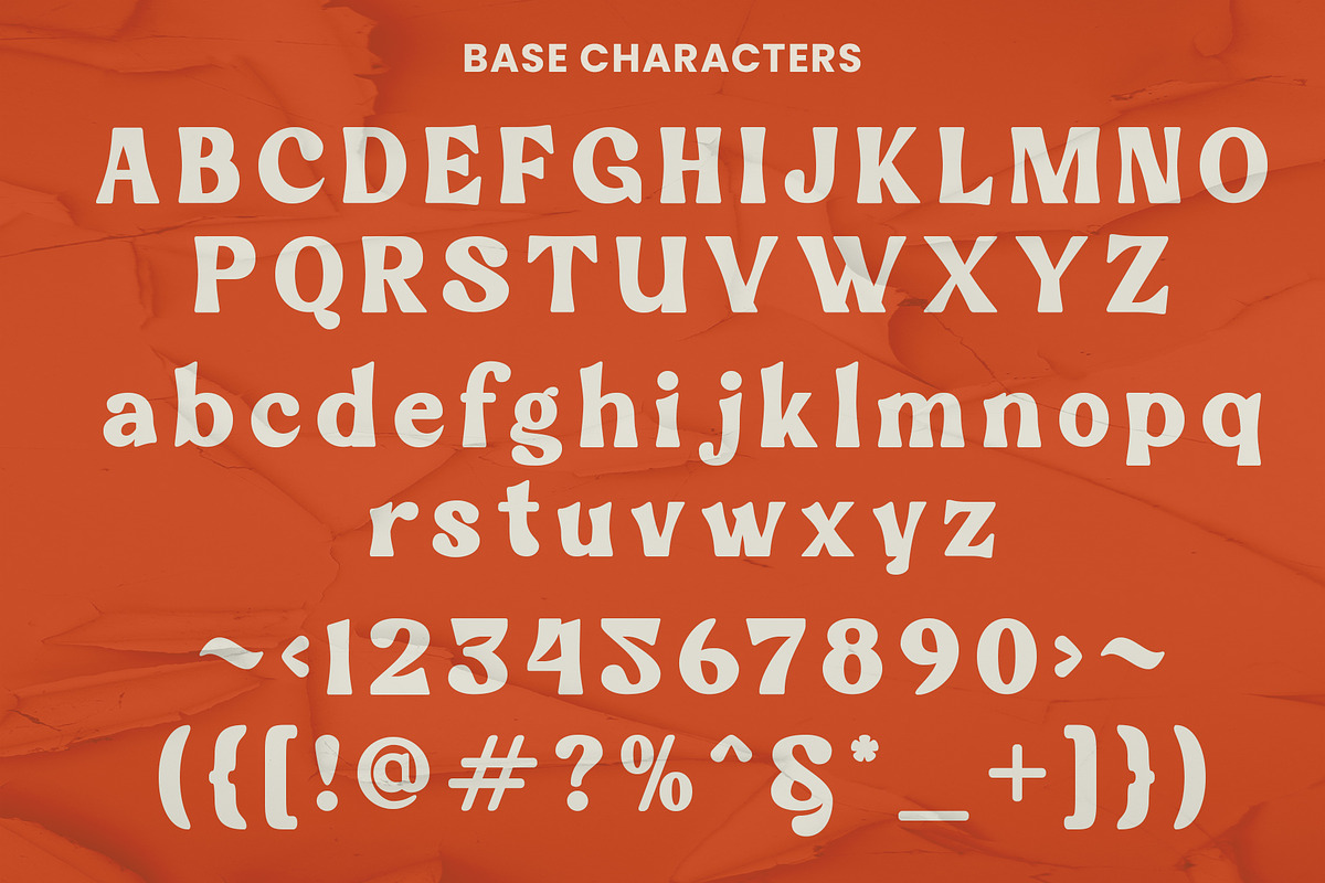 Fine Orange - Retro Bold Typeface, a Serif Font by RagamKata (Photo 10 of 10)