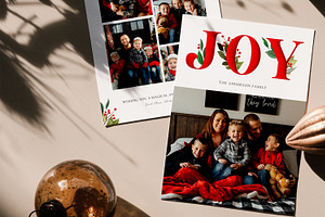 Christmas Card Template CD223