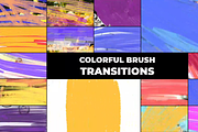 Colorful Brush Transitions | DaVinci, a Templates & Theme by FlashFXbox (Thumbnail 1 of 2)