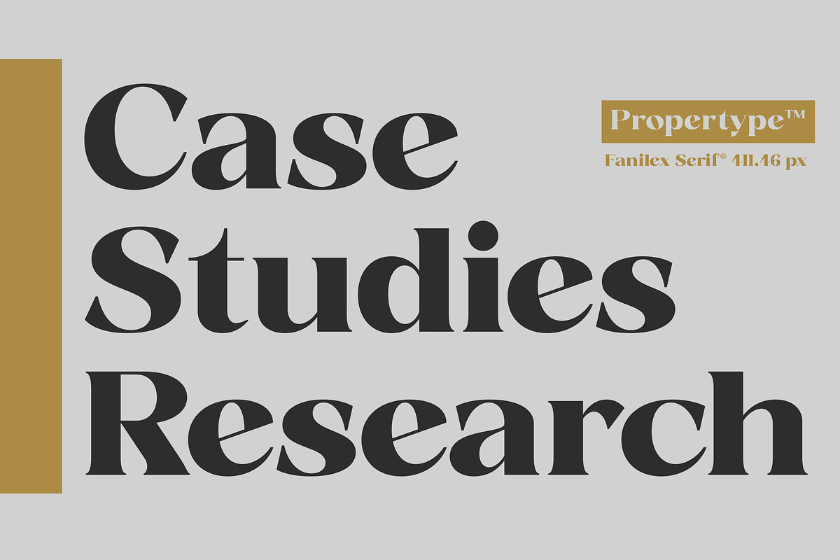 Fanilex, a Serif Font by Propertype (Photo 2 of 16)