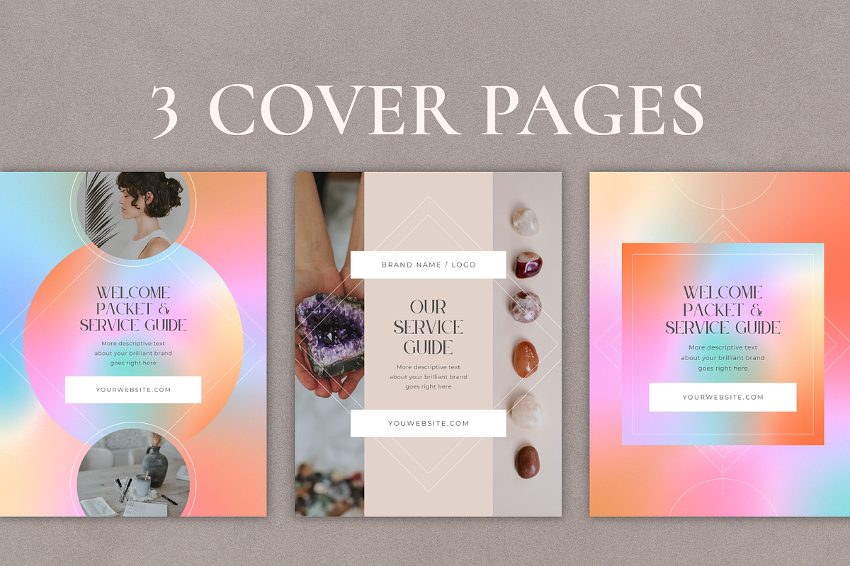 Welcome Packet & Service Guide, a Design Template by Studio Soluna (Photo 5 of 13)