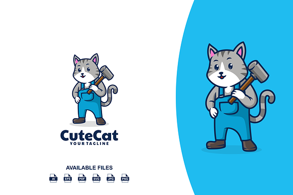Cat Logo preview 2
