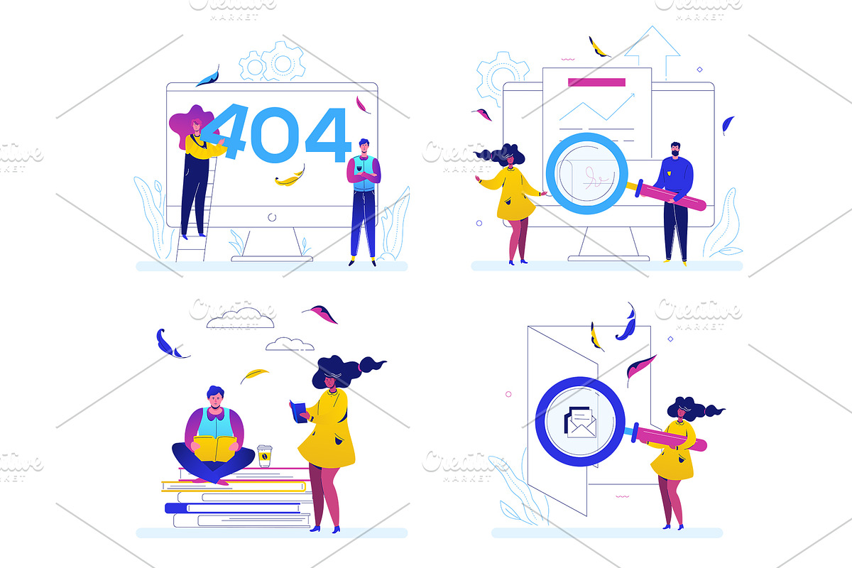 Business Illustration Kit, an UI Kit Template by Boyko Pictures (Photo 15 of 16)