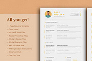 Resume/CV Template, a Resume Template by UX-group (Thumbnail 6 of 8)