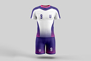 Soccer Uniform Mock-up, a Shirt Mockup by Yogurt86 (Thumbnail 3 of 12)