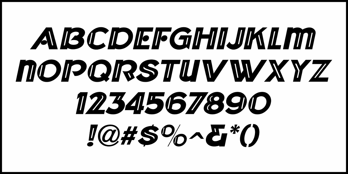 Cruise Director JNL, a Font by Jeff Levine Fonts (Photo 5 of 5)