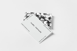 Bokeh Noir Business Card