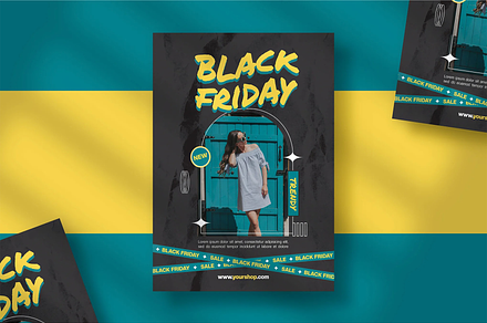 Black Friday Flyer Template, a Flyer Template by Hubzway