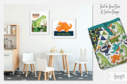 DINOSAUR CLIP ART, an Illustration by FINEAPPLE (Thumbnail 6 of 6)