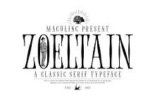 Zoeltain - Classic Serif Font