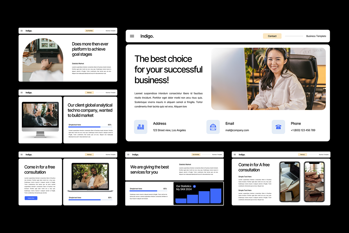 Business Google Slides, a Presentation Template by YossyOneStd (Photo 6 of 6)