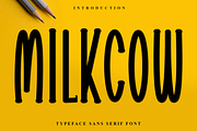 Milkcow, a Script Font by InermediaSTUDIO (Thumbnail 1 of 6)