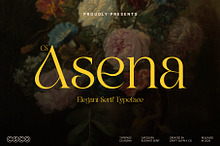 CS Asena – Elegant Serif Font