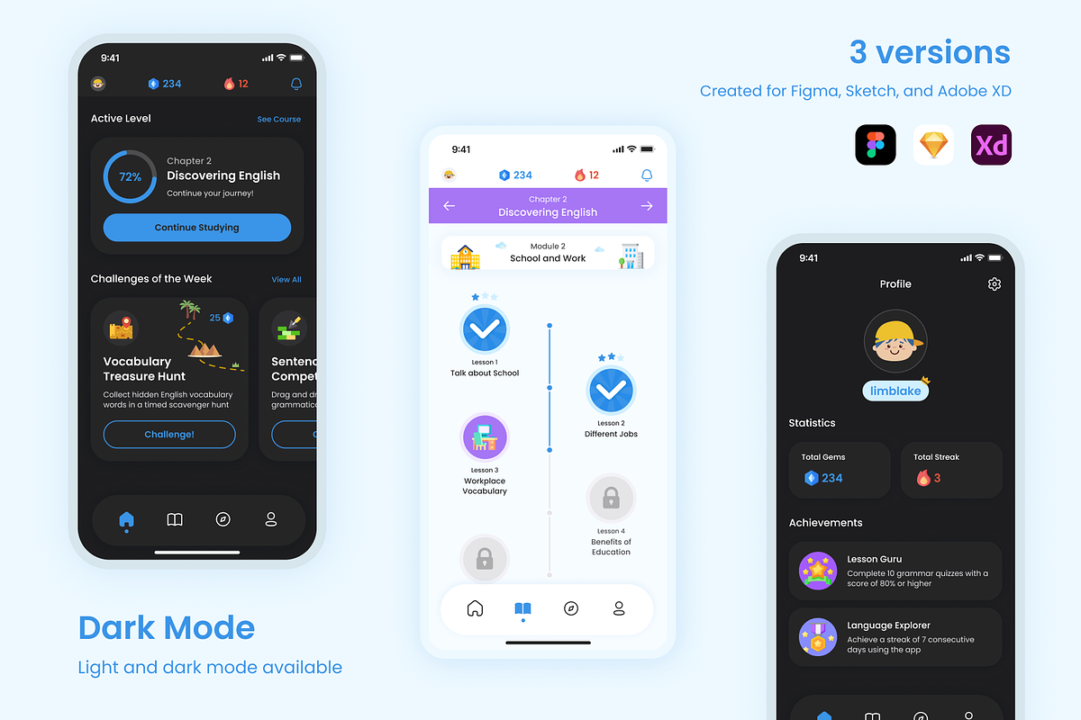 Splash - English Learning App, a Templates & Theme by Capi Product (Photo 3 of 8)