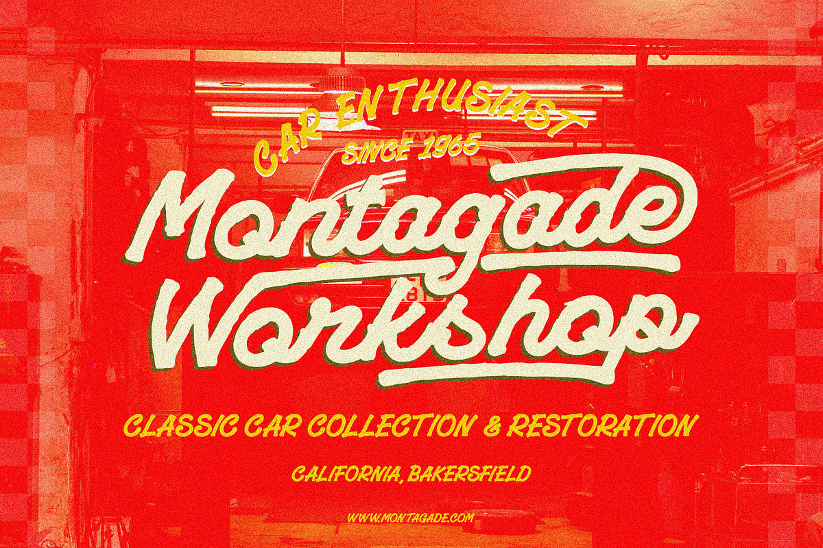 VT Playride - Font Vintage Script, a Script Font by ViactionType (Photo 10 of 13)