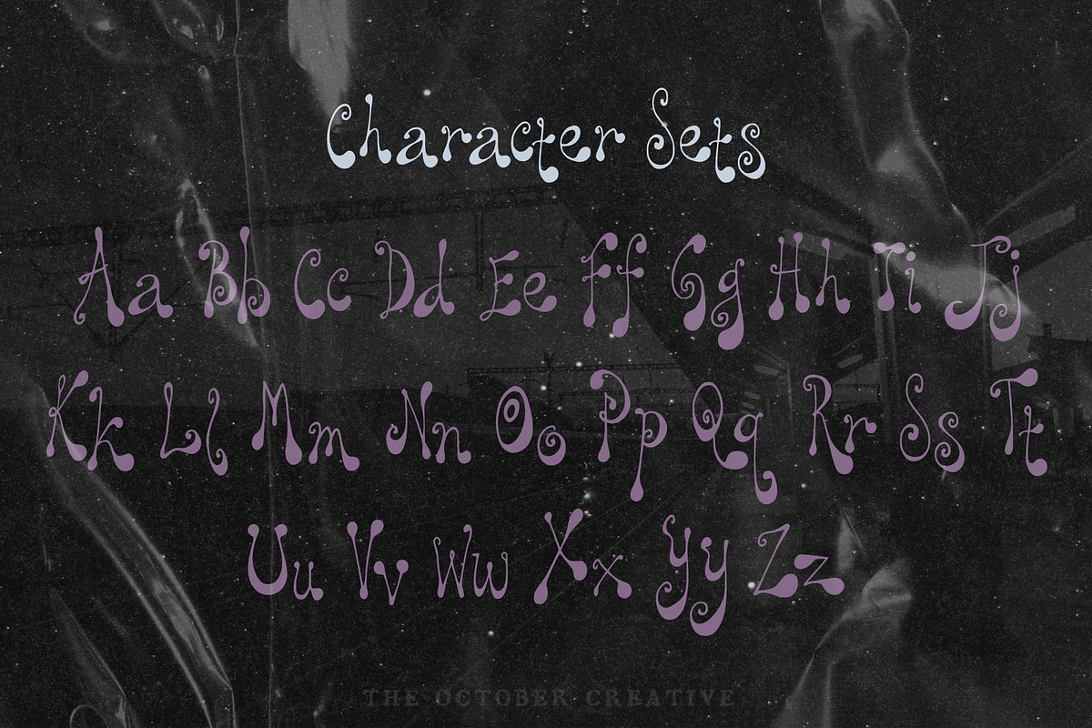 Loop Right In Loopy Display Font, a Handwritten Font by The October Creative (Photo 3 of 8)