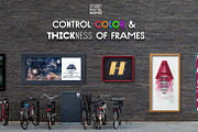 Street Poster Frames 35 mockups, an Advertising Mockup by Madebyvadim (Thumbnail 3 of 7)