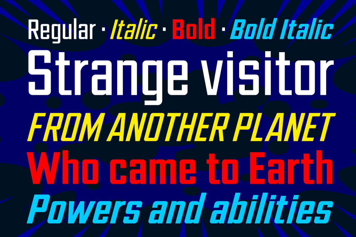 Ultimatum Super - heroic logo font, a Sans Serif Font by Comicraft Fonts (Photo 2 of 5)