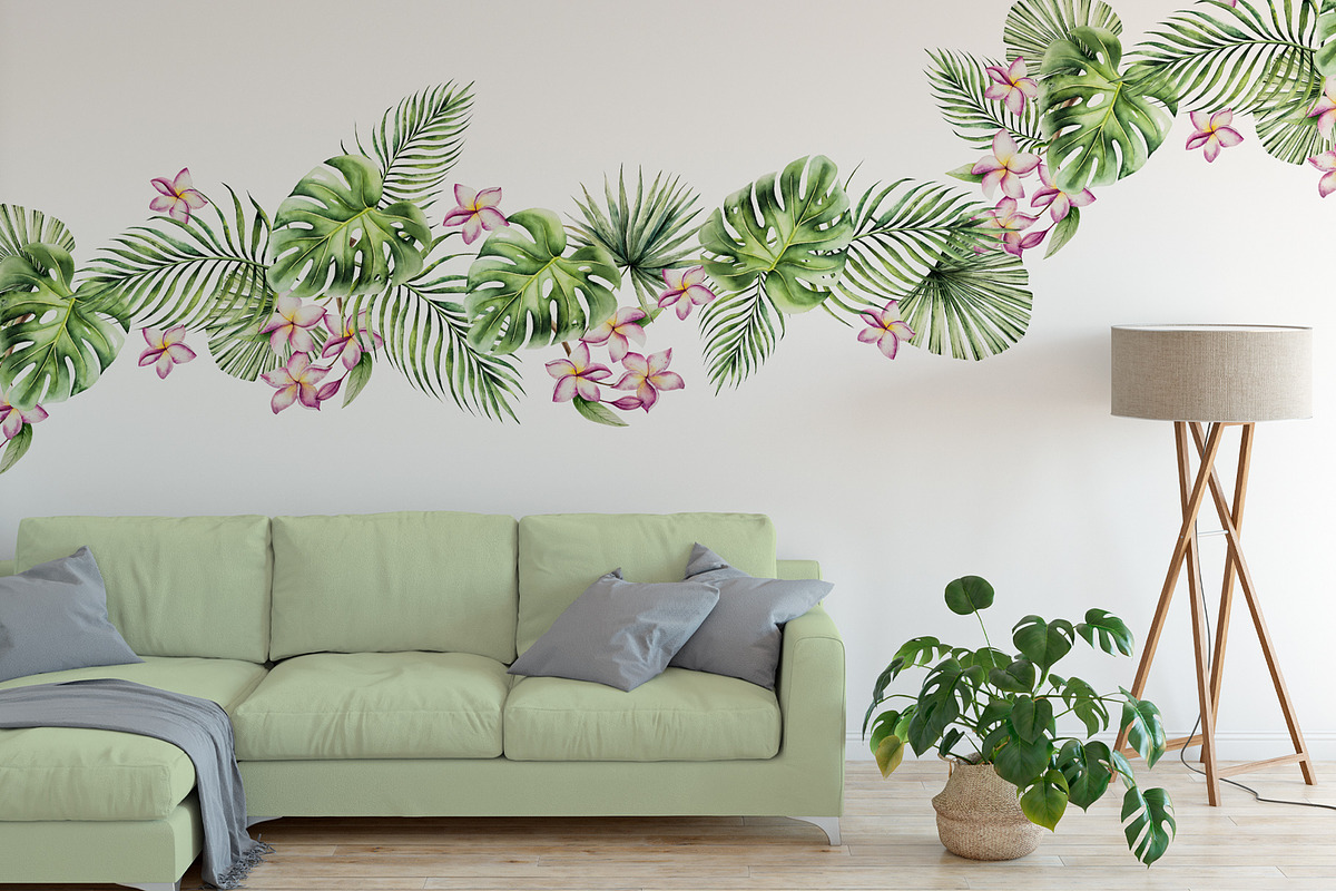 TROPICAL FOREST - Watercolor set, an Animal Illustration by Navenzeles (Photo 13 of 16)
