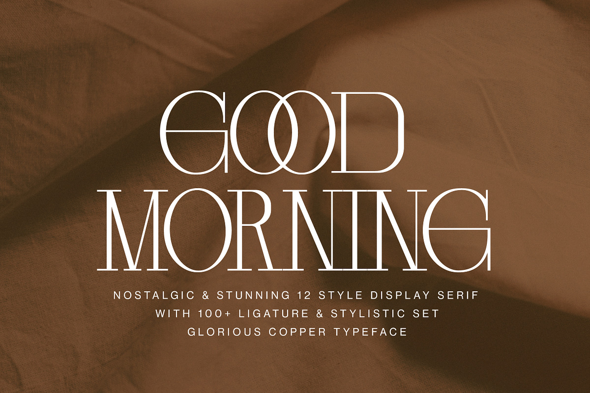 Glorious Copper Family, a Serif Font by Lettertype Studio (Photo 3 of 20)