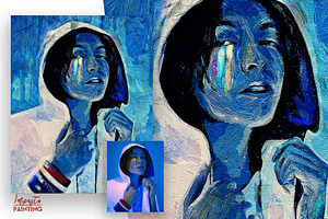 Impasto Painting Photoshop Action