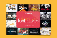 Display Font Bundle Vol.1