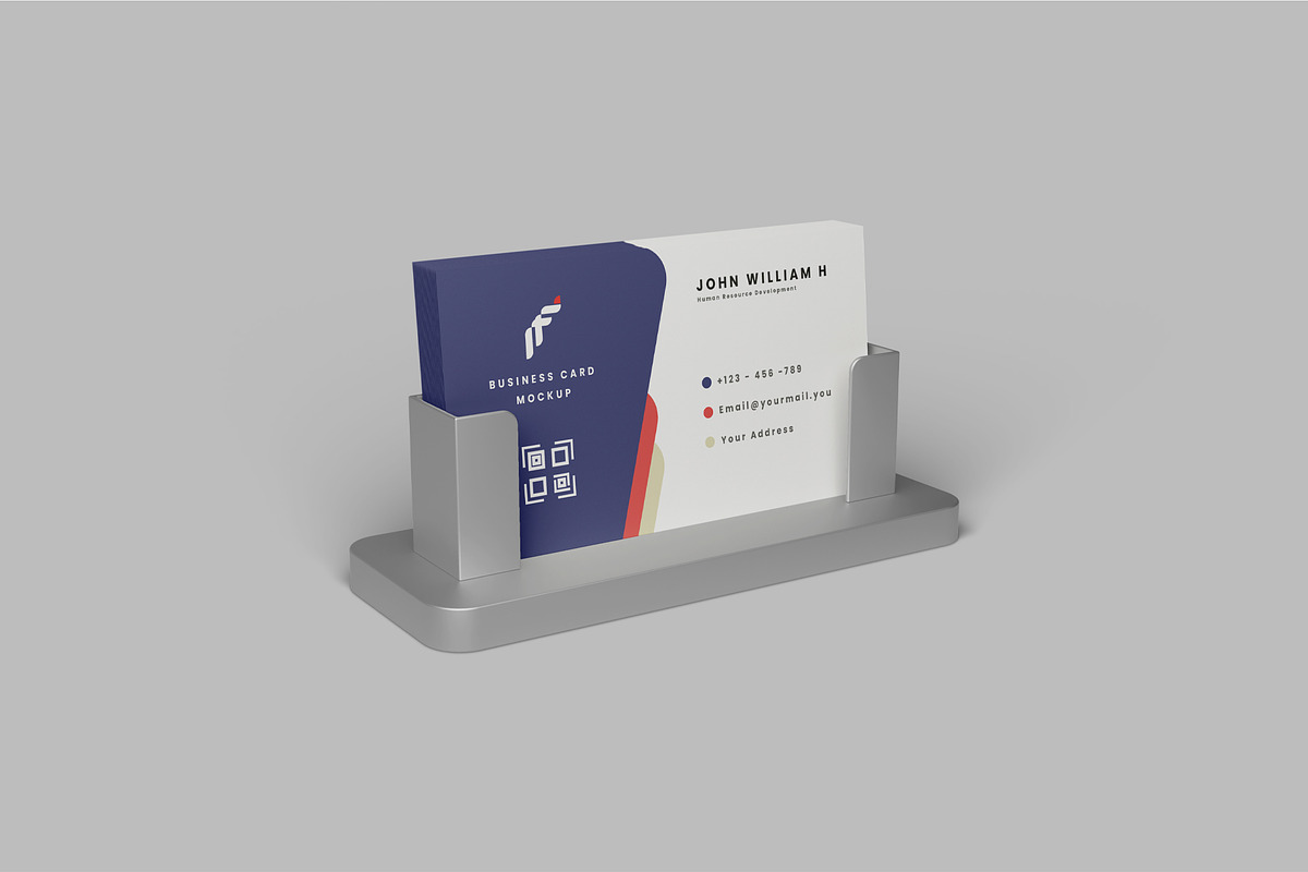 Business Card Mockup Set, an Advertising Mockup by Farabion Studio (Photo 2 of 4)