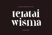 Galery - Elegant Modern Typeface, a Serif Font by suhadidesign (Thumbnail 12 of 15)