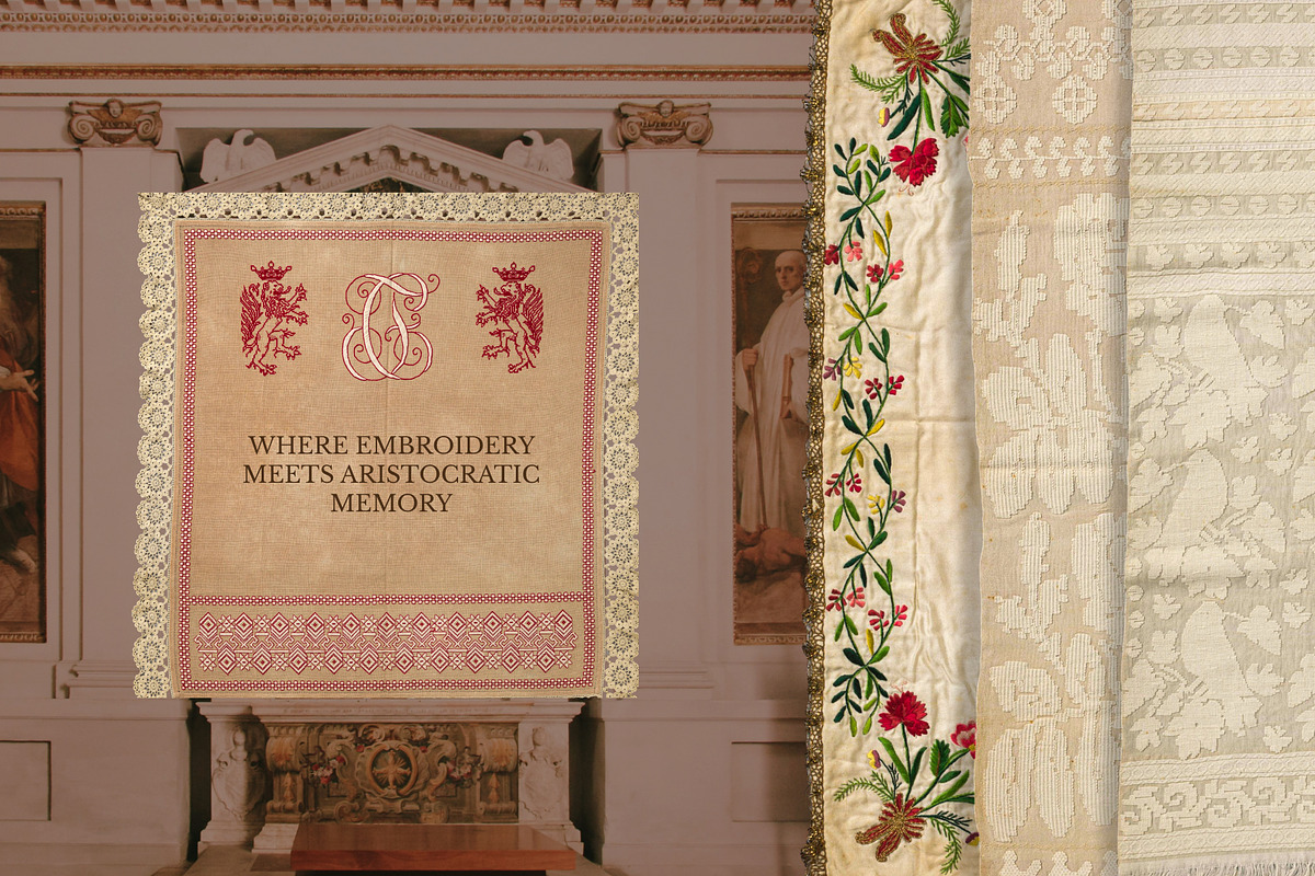 Heirloom Archive: Lace & Relics, an Object Graphic by Anzhelika (Photo 6 of 14)