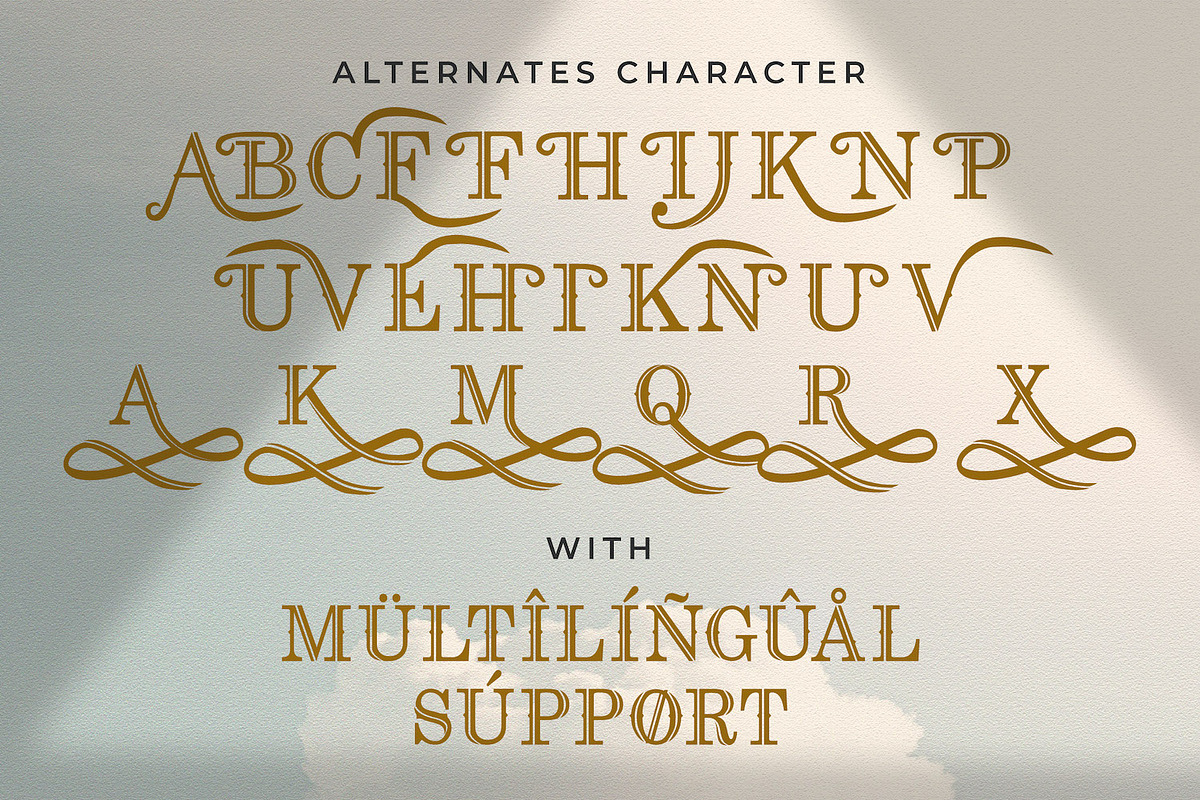 Revij Anovik - Decorative Serif Font, a Serif Font by StringLabs (Photo 10 of 11)