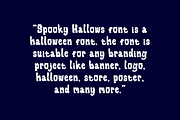 Spooky Hallows - Scary Font, a Handwritten Font by Iqsiart Studio (Thumbnail 5 of 7)