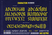 Morant Chastor Typeface, a Blackletter Font by alit design (Thumbnail 6 of 17)