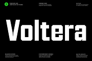 Voltera – Condensed Sans Font Family, a Sans Serif Font by Say Studio (Thumbnail 1 of 10)