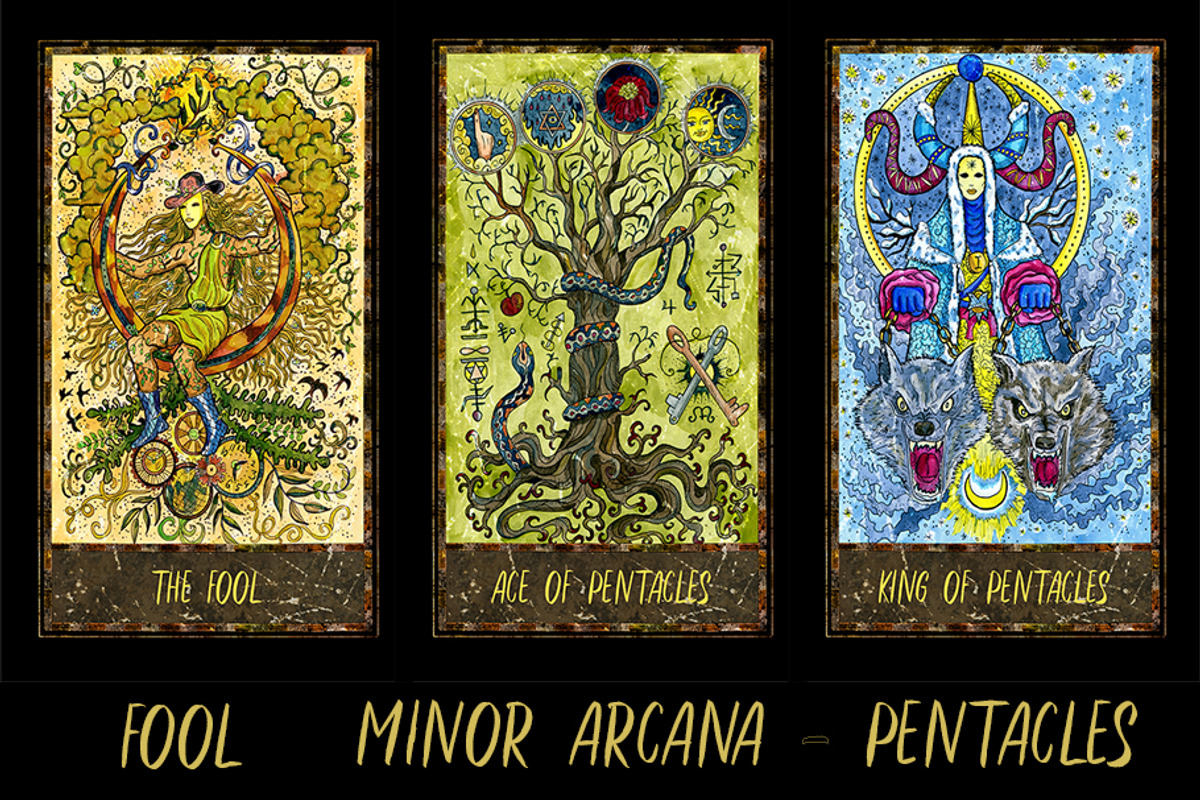 Magic Gate Tarot Deck colorful, a Decorative Illustration by Samiramay (Photo 9 of 27)