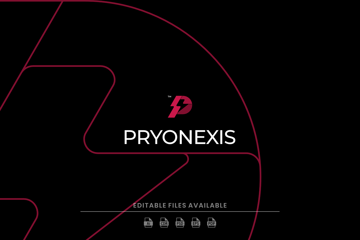 Gradient Modern Letter P Logo Design, a Branding & Logo Template by Artnivora.Std (Photo 2 of 2)